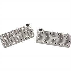 Edelbrock 1115 1949-53 Ford Flathead Finned Cylinder Heads, 65cc