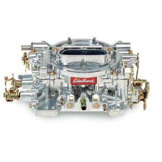 Edelbrock 1404 Performer 500 CFM Manual Carb/Air/Fuel Kit,CHR/BLK