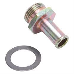 Edelbrock 1497 Performer Series Carburetor Inlet Fittings , Steel 