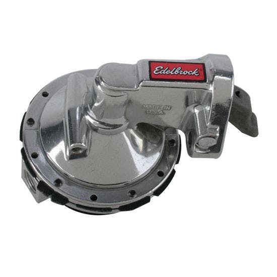 Edelbrock 1711 Victor Series 130 GPH Fuel Pump/Supply Kit,8AN,SBC
