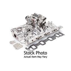 Edelbrock 2037 Single-Quad Intake Manifold/Carburetor Kit