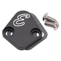 Edelbrock 4021 Fuel Pump Block-Off Plate, B/B Chevy