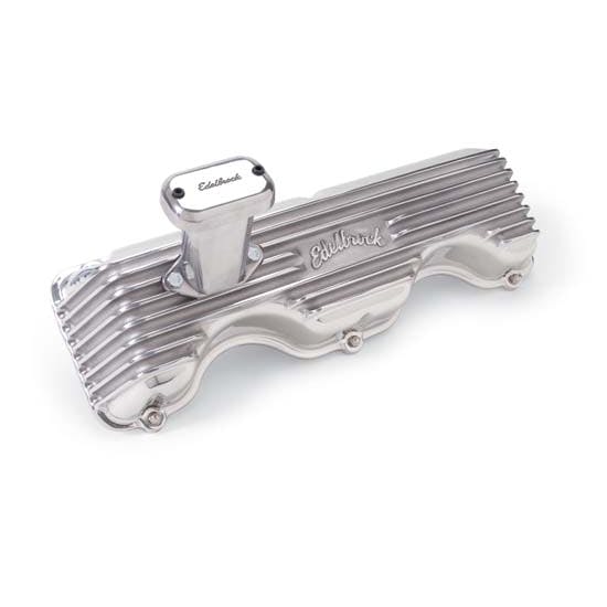 Edelbrock 4203 Oil Breather Cap, Racing, Aluminum, Polished,4.75 Inch