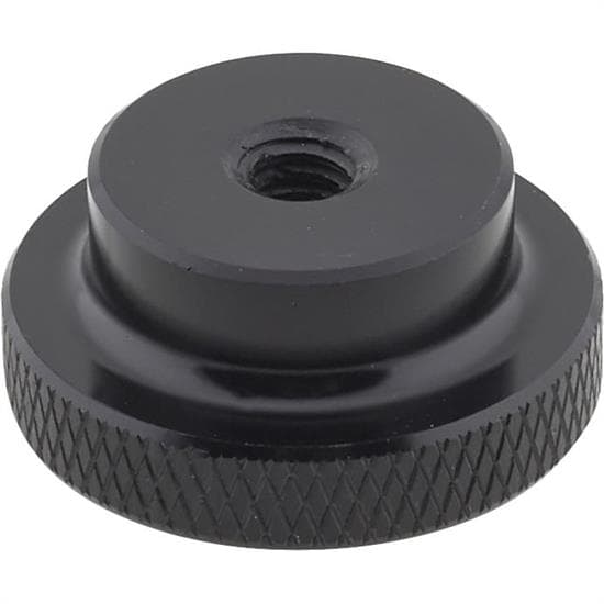 Edelbrock 4219 Elite Air Cleaner Wing Nut, Aluminum, Black, 1.25 Inch