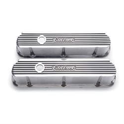 Edelbrock 4264 Elite Series Valve Cover Set, Ford 289,302,351W