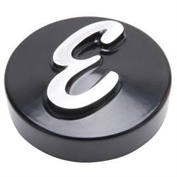 Edelbrock 4271 Air Cleaner Wing Nut, Aluminum, Black, 2.125 Inch 