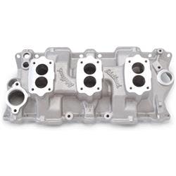 Edelbrock 5419 1955-86 Small Block Chevy Three Deuce Intake Manifold