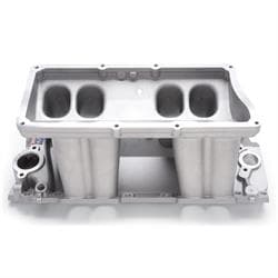 Edelbrock 7085 Victor Ram 2-R BBC Intake Manifold Base For Carb