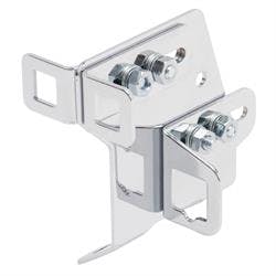 Edelbrock 8030 Throttle Cable Bracket, Steel, Chrome, SB Chevy 