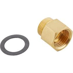 Edelbrock 8090 Carburetor Inlet Fitting, Brass, Natural 