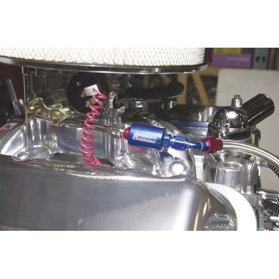 Edelbrock 8124 Stainless Steel Braided Fuel Line, Fuel Pump to Filter