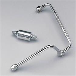 Edelbrock 8128 Dual-Feed Fuel Line/Filter Kit