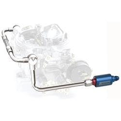 Edelbrock 8133 Dual-Feed Fuel Line/Filter Kit