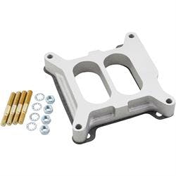 Edelbrock 8714 4- Barrel Carburetor Spacer, Aluminum, 1 Inch 