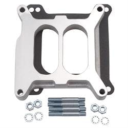 Edelbrock 8714 4- Barrel Carburetor Spacer, Aluminum, 1 Inch 