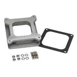 Edelbrock 8716 Performer Series Carburetor Adapter, Aluminum 2.0 Inch 