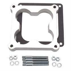 Edelbrock 8718 4- Barrel Carburetor Spacer, Aluminum, 1 Inch 