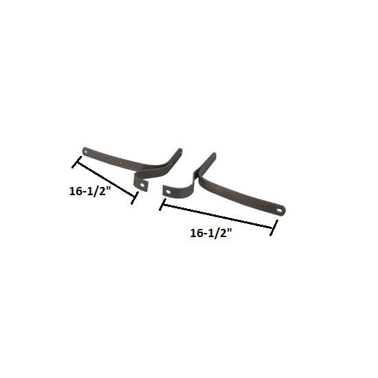 Speedway 1934 Ford Front Bumper Brackets