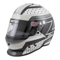 Zamp RZ-65D Carbon SA2020 Helmet, Black/Gray