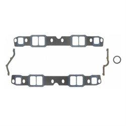 Fel-Pro 1244 S/B Chevy Intake Manifold Gaskets, 1.25x1.90 to 1.40x2.30