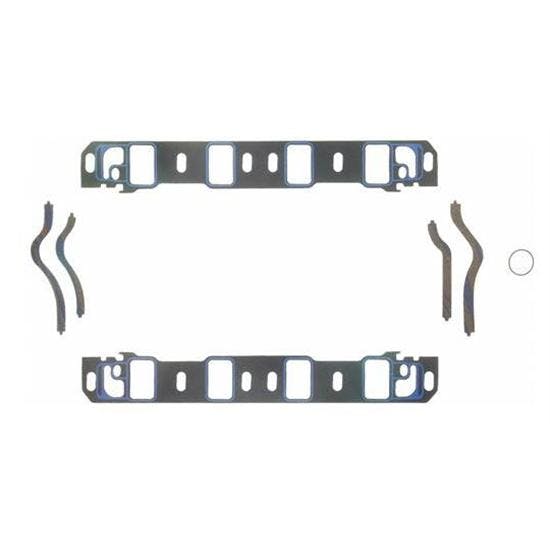 Fel-Pro 1262 Small Block Ford Intake Gasket Set-1.28x2.10 Port