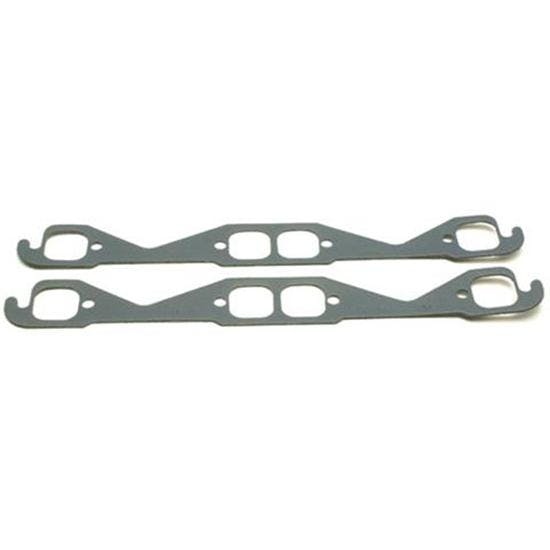 Small Block Chevy Square Port Header Gaskets & 3/8-16 Bolts