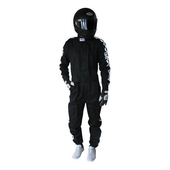 Finishline Qualifier One-Layer One-Piece Racing Suit Combo & Bag
