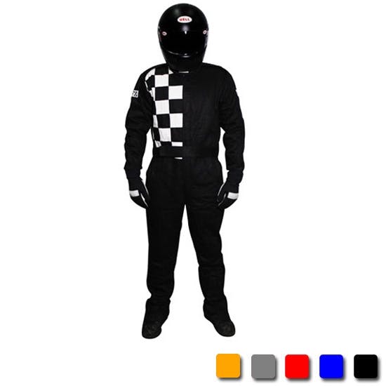 Finishline One-Piece Double Layer Racing Suit SFI 5 Flame Retardant