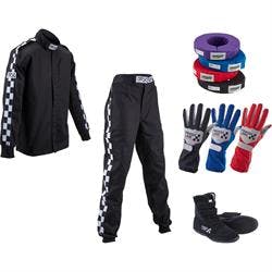 Finishline Qualifier Single-Layer Two-Piece Racing Suit Combos