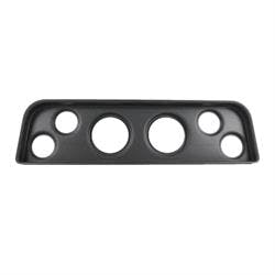 Classic Dash 108600011 60-63 GMC Truck 6 Gauge Panel, Blk
