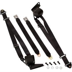 Morris MCTKGM-1-BK-BS 3-Point Seat Belt Kit, 67-72 GM Pickup, Bench