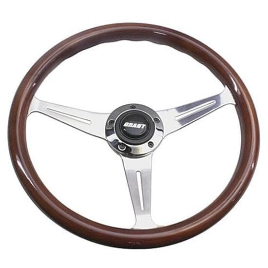 Grant 1170 Collectors Edition 14.75 In 3-Spoke Wood Rim Steering Wheel