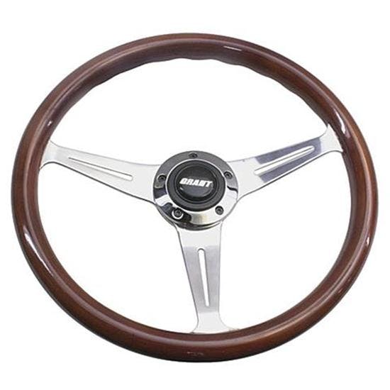 Grant 1170 Collectors Edition 14.75 In 3-Spoke Wood Rim Steering Wheel