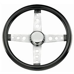 Grant 570 Classic Series 4-Spoke Steering Wheel, Black Vinyl