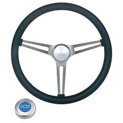 Grant 969 Classic Nostalgia Steering Wheel w/ Chevy Horn Button-15 In