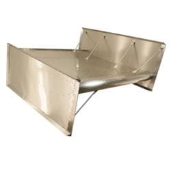 HRP STW0502B-SA-KIT Sprint Car Top Wing, Dished W/ Super Boards