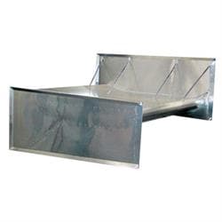 HRP STW0502P-SA-KIT Sprint Car Shark Top Wing, 2-1/2 Inch Dish
