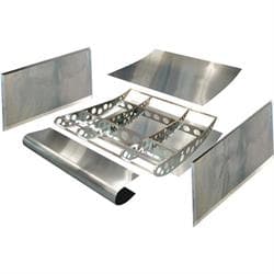 HRP STW0502P-SA-KIT Sprint Car Shark Top Wing, 2-1/2 Inch Dish