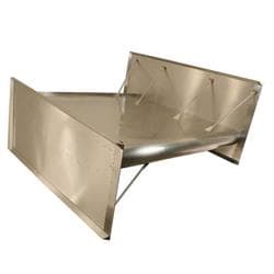 HRP STW0502P-S8-KIT Sprint Car Top Wing Dished Racer 