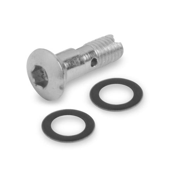 Holley 121-8 Discharge Nozzle Screw, Hollow, Hex Head