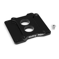 Holley 17-90 Carburetor Adapter Plate for 2bbl XP models, Black