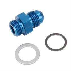 Holley 26-75 Fuel Inlet Fitting Side Hung Bowl Size 9/16-24 To -6 AN