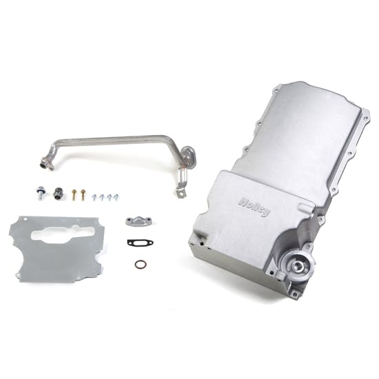 Holley 302-1 LS Swap Retro-Fit Oil Pan w/302-15 Dipstick/Gasket