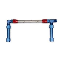 Holley 34-46 4150 UHP -8 AN Swivel Seal Fuel Line Kit , Single Inlet