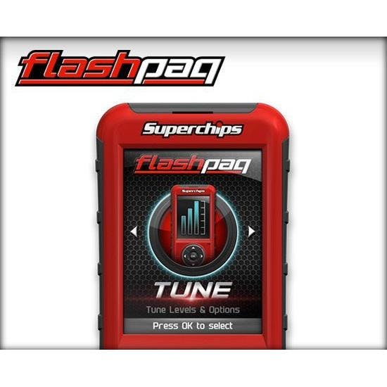 Superchips 3874 Flashpaq F5 Programmer, 1998-2014 Jeep Vehicles