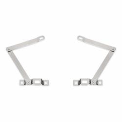 Holley 04-219 76-87 C/K Series Tailgate Link Hinge Set, Polished