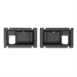 Holley 04-226 77-80 C/K Series Inside Door Handle Bezels, Black