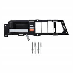 Holley 05-128 90-94 GMT400 Inside Door Handle, Black/Chrome, LH