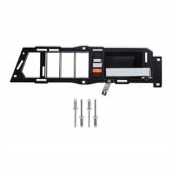 Holley 05-129 90-94 GMT400 Inside Door Handle, Black/Chrome, RH