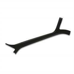 Holley 05-167 Front A-Pillar Trim, RH, Black, 81-87 GM C/K Truck